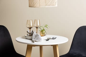 Rund matgrupp Venture Home Svart Vit 2st - Møbler - Bord - Spisegrupper