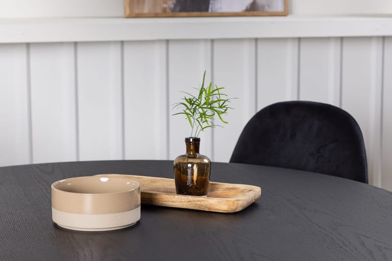 Rund matgrupp Venture Home Svart - Møbler - Bord - Spisegrupper
