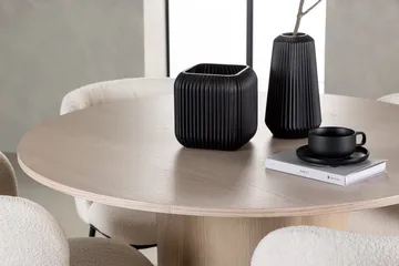 Rund matgrupp Venture Home Vit Ljust trä 4st - Møbler - Bord - Spisegrupper