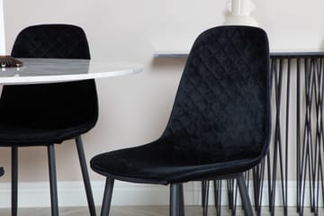Rund matgrupp Venture Home Vit marmor - Møbler - Bord - Spisegrupper
