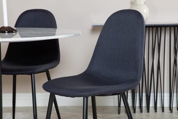Rund matgrupp Venture Home Vit marmor - Møbler - Bord - Spisegrupper