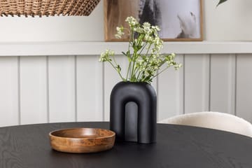 Rund matgrupp Venture Home Vit Svart 4st - Møbler - Bord - Spisegrupper