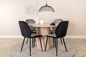 Rund spisegruppe Venture Home Bianca, Emma - Møbler - Bord - Spisegrupper