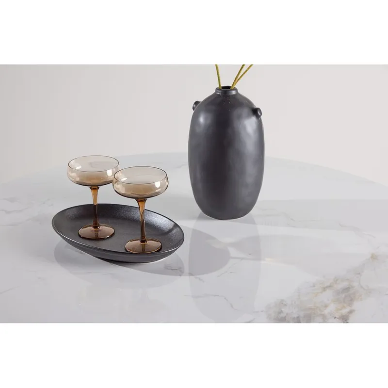 Rundt spisebord Bootcut - Beige - Møbler - Bord - Spisebord & kjøkkenbord