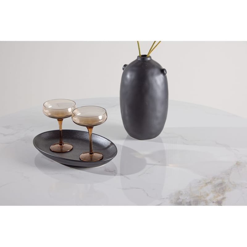 Rundt spisebord Bootcut - Beige - Møbler - Bord - Spisebord & kjøkkenbord