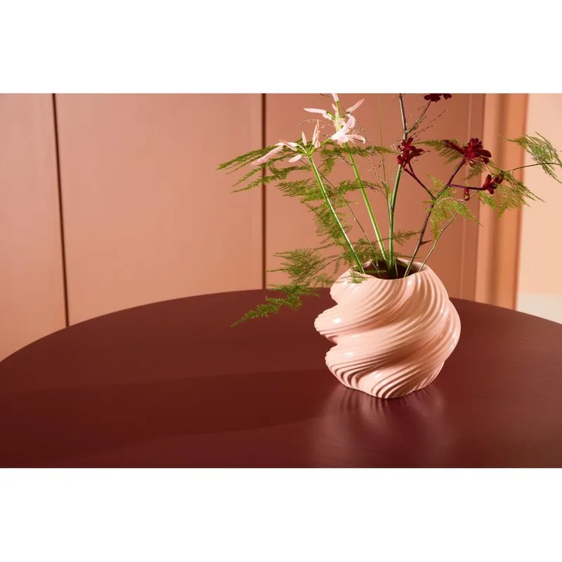 Rundt spisebord Lenox - Burgunder - Møbler - Bord - Spisebord & kjøkkenbord