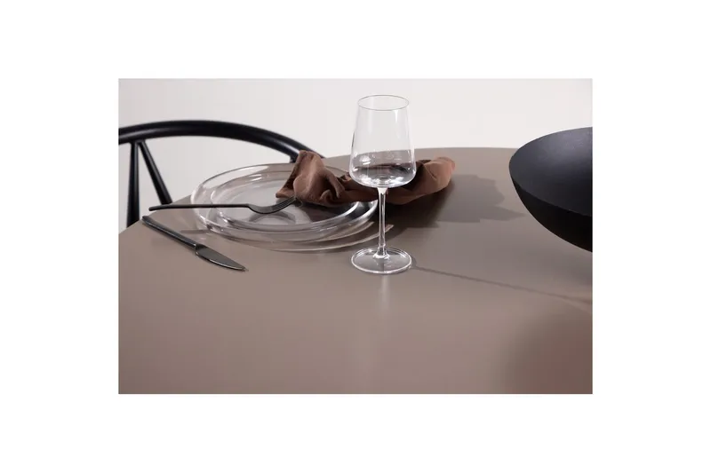 Rundt spisebord Olivia - Brun, 110x76 - Møbler - Bord - Spisebord & kjøkkenbord