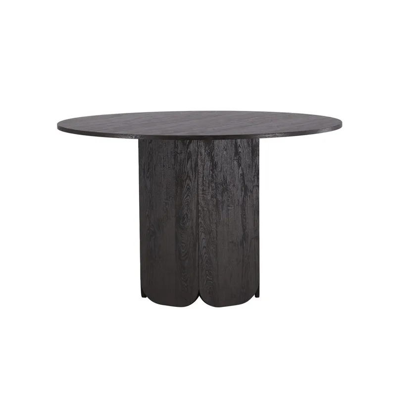 Rundt spisebord Tekla - Svart, 120 - Møbler - Bord - Spisebord & kjøkkenbord