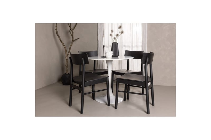 Rundt spisesett Hamden, Montros - Møbler - Bord - Spisegrupper