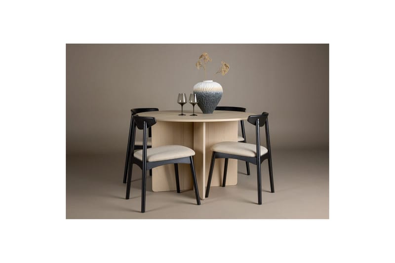 Rundt spisesett Ven, Tyresö - Beige - Møbler - Bord - Spisegrupper