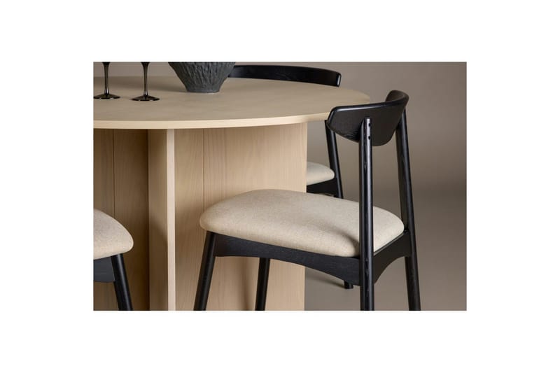 Rundt spisesett Ven, Tyresö - Beige - Møbler - Bord - Spisegrupper