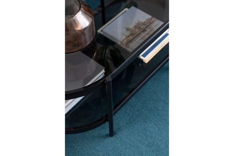 Rutkin Sofabord 95x50 cm - Grå - Møbler - Bord - Sofabord