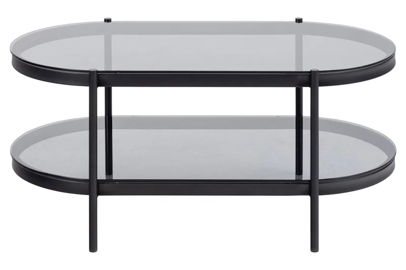 Rutkin Sofabord 95x50 cm - Grå - Møbler - Bord - Sofabord