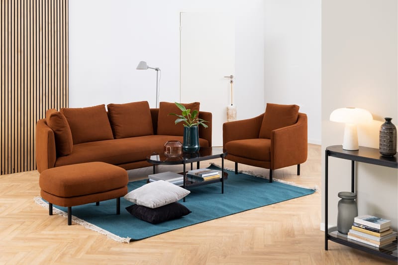 Rutkin Sofabord 95x50 cm - Grå - Møbler - Bord - Sofabord