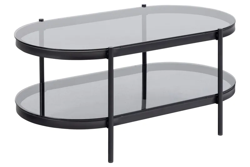 Rutkin Sofabord 95x50 cm, Grå