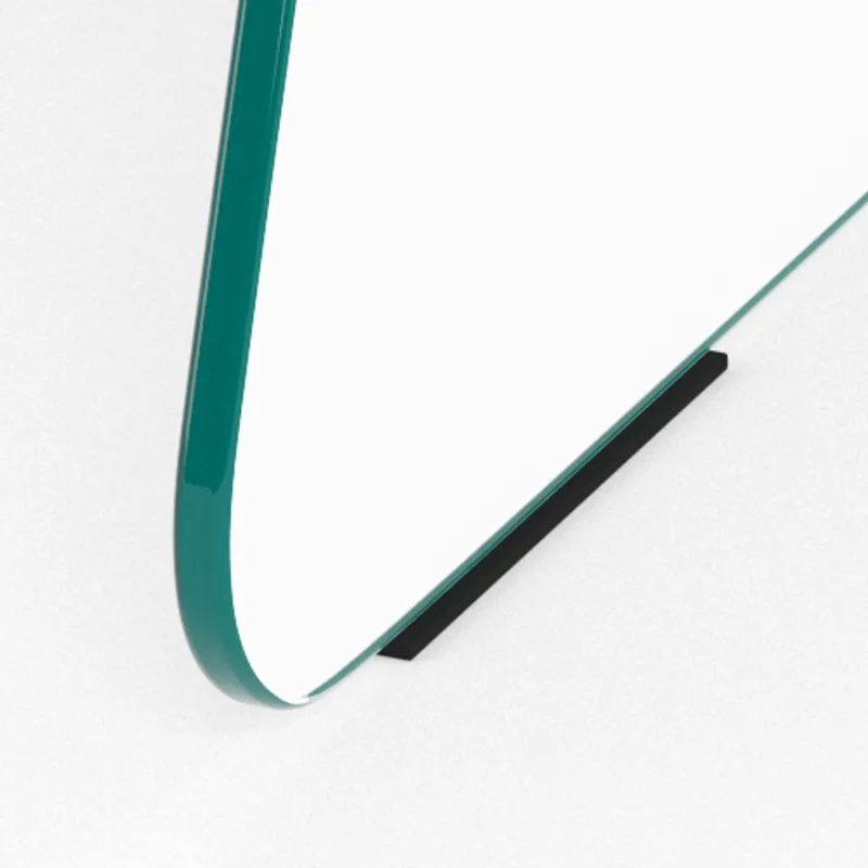 Ryvos salongbord i glass 80 cm rundt - Krystallklar - Møbler - Bord - Sofabord