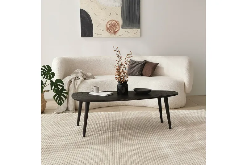 Saldus Sofabord 115 cm - Antrasitt - Møbler - Bord - Sofabord