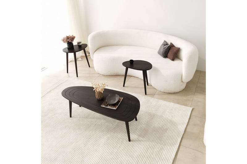 Saldus Sofabord 115 cm - Antrasitt - Møbler - Bord - Sofabord