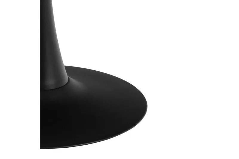 Salm Lite Rundt Spisebord 90 cm i Keramikk - Svart - Møbler - Bord - Spisebord & kjøkkenbord