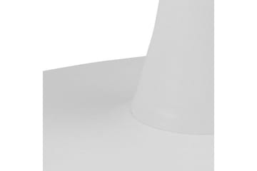 Salm Spisebord 90 cm Kvadratisk - Hvit - Møbler - Bord - Spisebord & kjøkkenbord