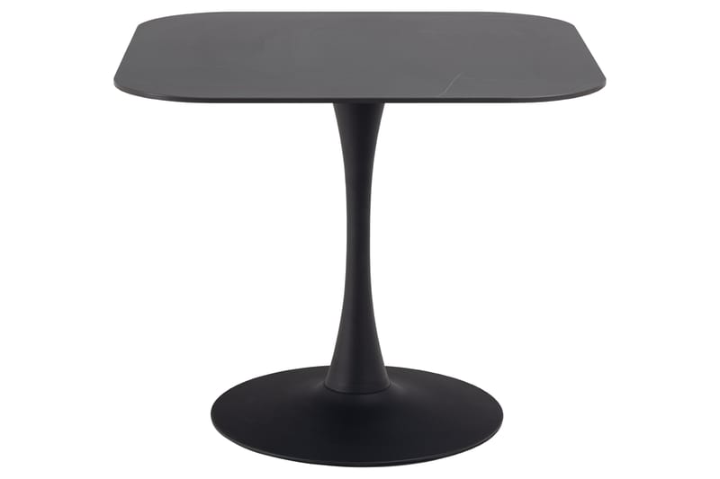 Salm Spisebord 90x90 cm - Sort - Spisebord & kjøkkenbord