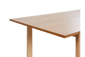Salmo Rektangulært Spisebord 180 cm med Tre- og Askeutseende - Brun - Møbler - Bord - Spisebord & kjøkkenbord