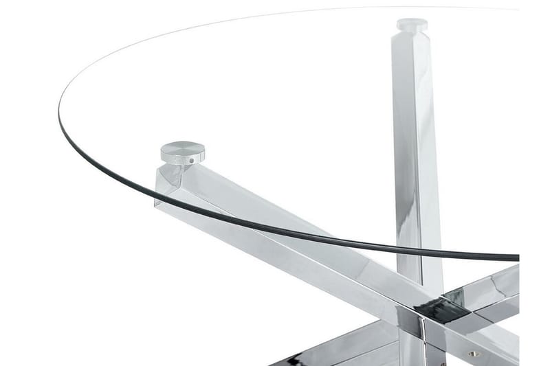Salno Sofabord 110 cm Rund - Sølv - Møbler - Bord - Sofabord