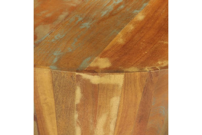 Salongbord 65x31 cm gjenvunnet heltre - Flerfarget - Sofabord