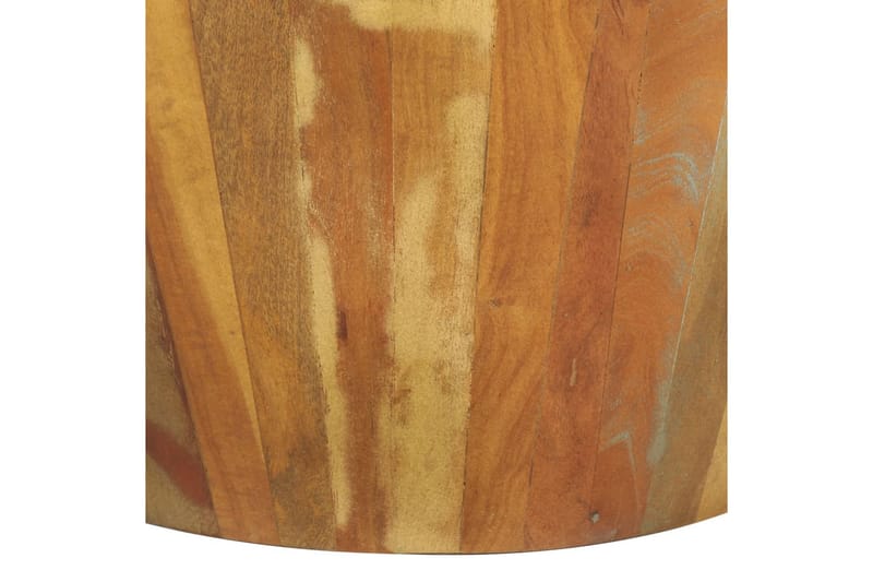 Salongbord 65x31 cm gjenvunnet heltre - Flerfarget - Sofabord