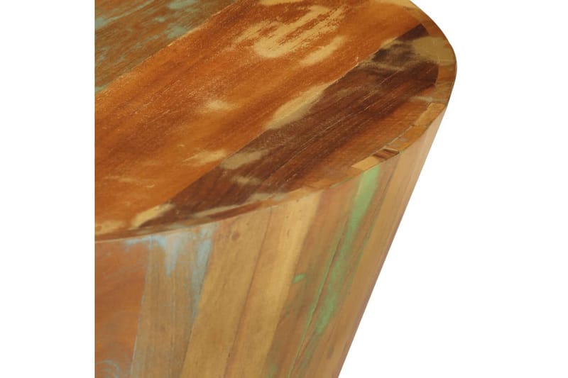 Salongbord 65x31 cm gjenvunnet heltre - Flerfarget - Møbler - Bord - Sofabord