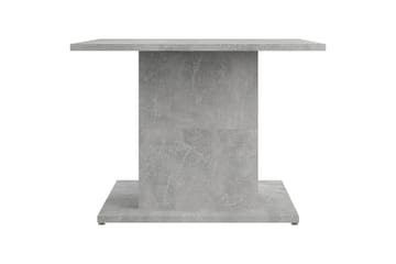 Salongbord betonggrå 55,5x55,5x40 cm sponplate - Grå - Møbler - Bord - Sofabord
