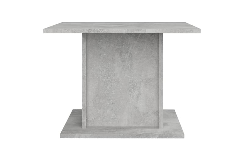 Salongbord betonggrå 55,5x55,5x40 cm sponplate - Grå - Sofabord