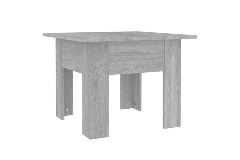 Salongbord grå sonoma eik 55x55x42 cm sponplate - Grå - Møbler - Bord - Sofabord