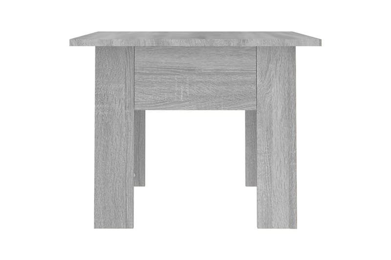 Salongbord grå sonoma eik 55x55x42 cm sponplate - Grå - Møbler - Bord - Sofabord