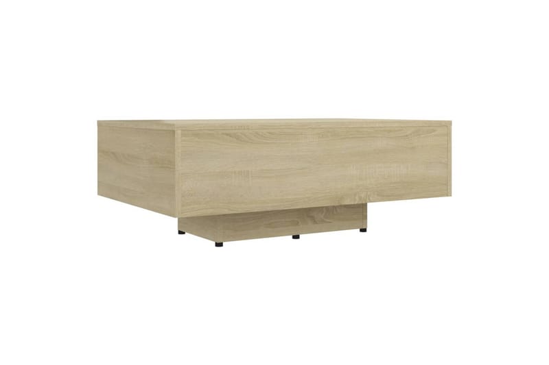 Salongbord sonoma eik 85x55x31 cm sponplate - Brun - Møbler - Bord - Sofabord