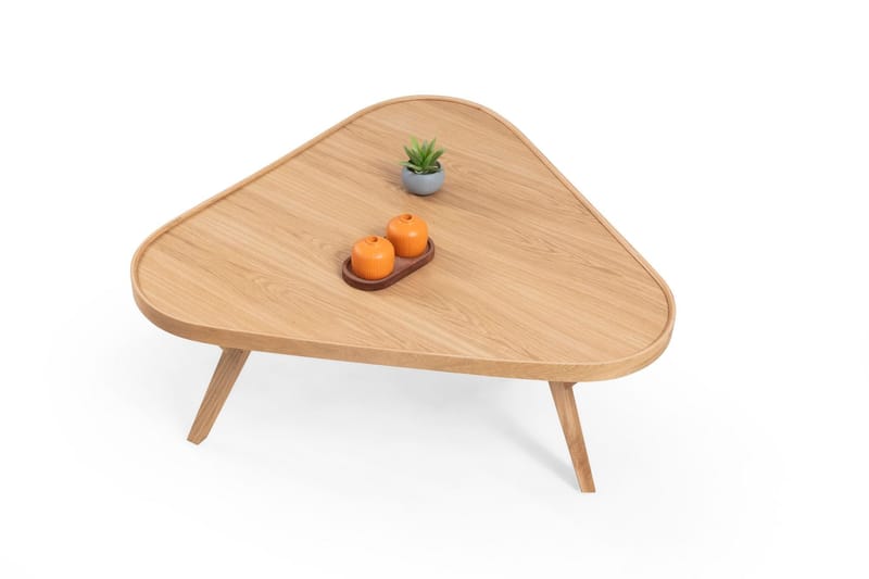 Salongbord Wallxpert Alba (95 x 44 x 95 cm) Eik - Eik - Møbler - Bord - Sofabord