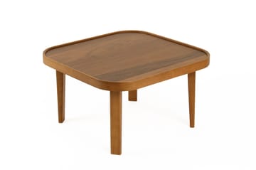 Salongbord Wallxpert Hera (60 x 35 x 60 cm) Valnøtt - Valnøtt - Møbler - Bord - Sofabord