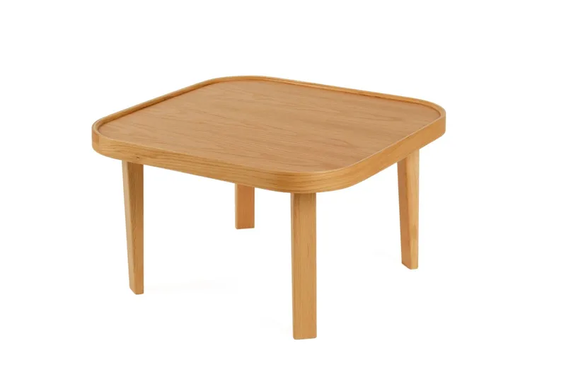 Salongbord Wallxpert Hera (90 x 42 x 90 cm) Eik - Eik - Møbler - Bord - Sofabord