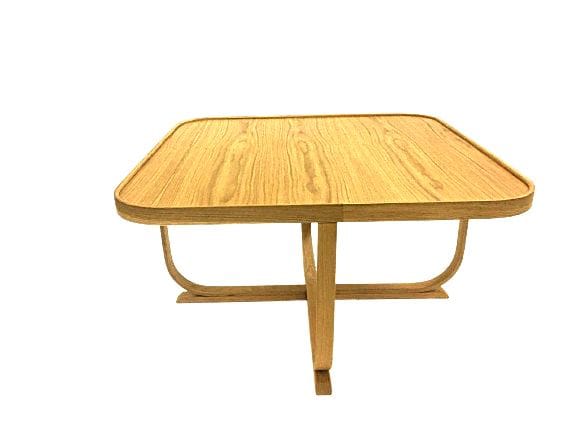 Salongbord Wallxpert Hisar (90 x 45 x 90 cm) Eik - Eik