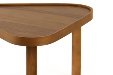 Salongbord Wallxpert Leon (95 x 45 x 95 cm) Valnøtt - Valnøtt - Møbler - Bord - Sofabord