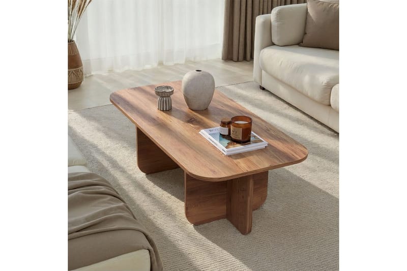 Salrin Sofabord 120 cm - Brun - Møbler - Bord - Sofabord