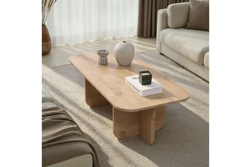 Salrin Sofabord 120 cm - Brun - Møbler - Bord - Sofabord