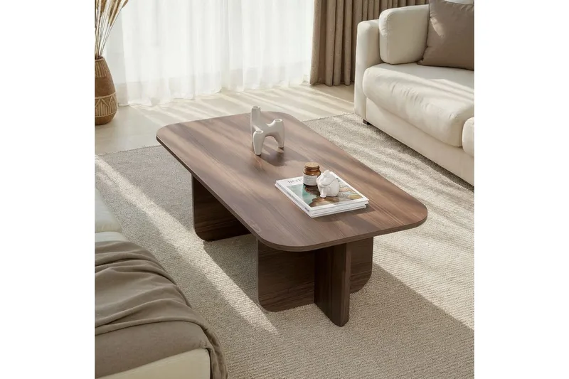 Salrin Sofabord 120 cm - Brun - Møbler - Bord - Sofabord