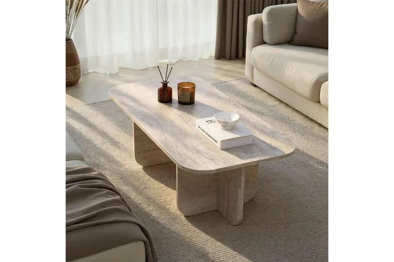 Salrin Sofabord 120 cm - Brun - Møbler - Bord - Sofabord