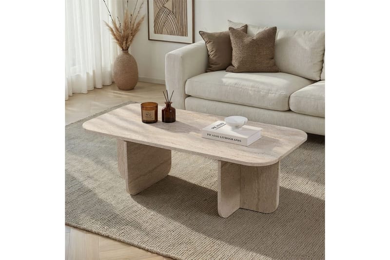 Salrin Sofabord 120 cm - Brun - Møbler - Bord - Sofabord