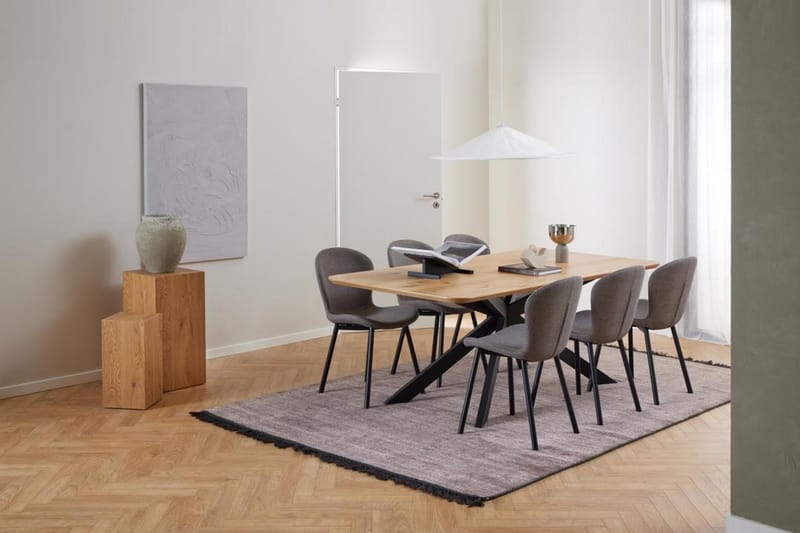 Salupa Spisebord 100 cm Rektangulært - Natur - Møbler - Bord - Spisebord & kjøkkenbord