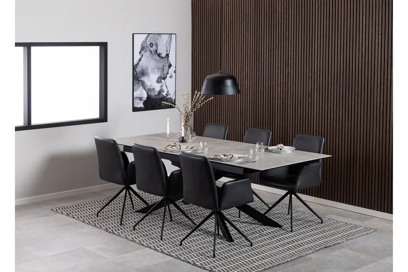 Salupa Spisebord 240x100 cm - Grå - Møbler - Bord - Spisebord & kjøkkenbord