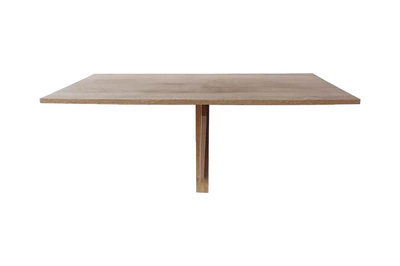 Neddleggbart veggbord eik 100x60 cm - Møbler - Bord - Sammenleggbart bord