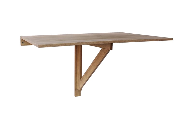 Neddleggbart veggbord eik 100x60 cm - Møbler - Bord - Sammenleggbart bord