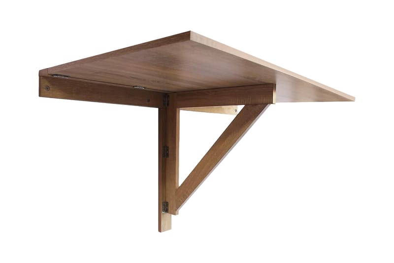 Neddleggbart veggbord eik 100x60 cm - Møbler - Bord - Sammenleggbart bord